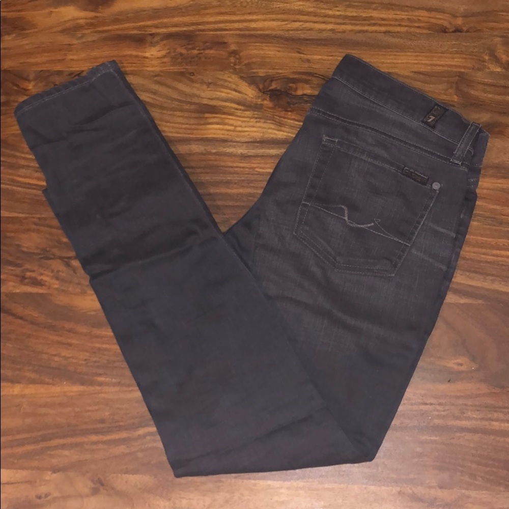 7 For All Mankind Gray Jeans!